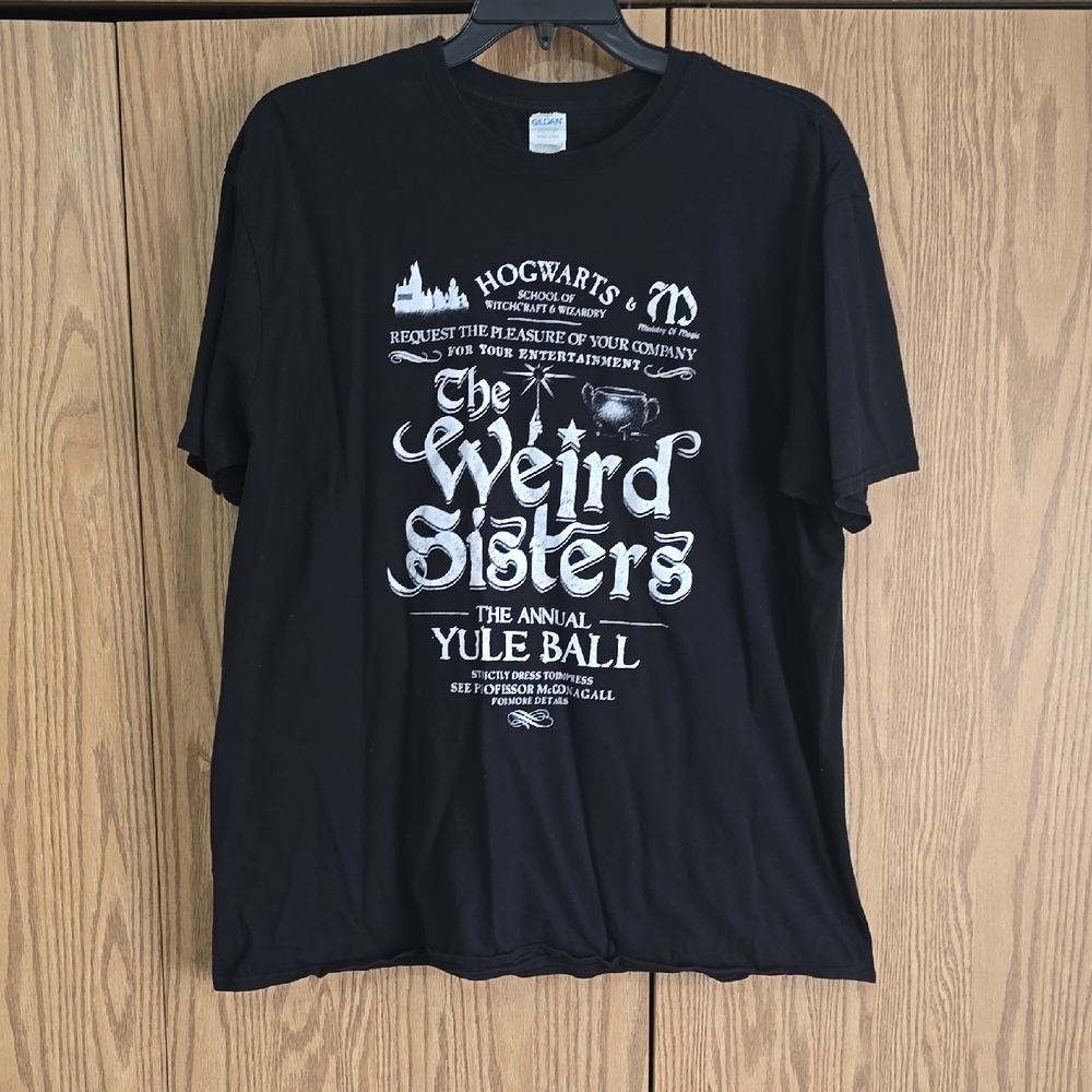 Gildan Black Weird Sisters Graphic Tee